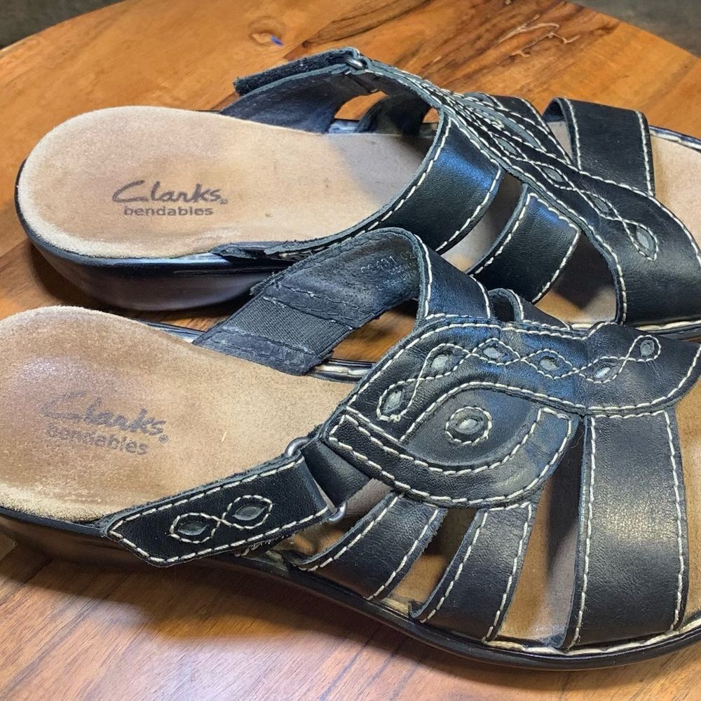 Clarks bendables sandals. Inv 5165c - Picture 4 of 6